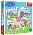 Puzzle 4w1 Wspomnienia z wakacji Peppa Pig - 