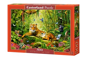 Puzzle 500 His Majesty, the Tiger