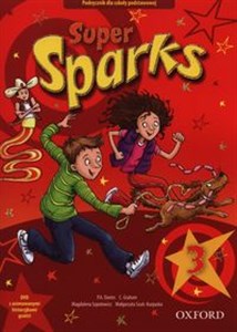 Super Sparks 3 Podręcznik z płytą DVD Szkoła podstawowa