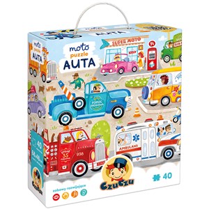 CzuCzu Moto puzzle Auta 3+