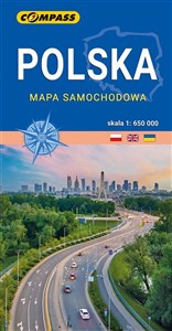 Mapa Samochodowa Polska 1:650 000  - Księgarnia UK