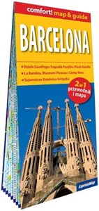 Barcelona laminowany map&guide 2w1: przewodnik i mapa - Księgarnia UK