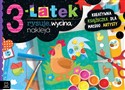 3-latek rysuje, wycina, nakleja Kreatywna książeczka dla małego artysty