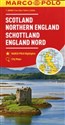 Szkocja Anglia Północna mapa samochodowa 1:300