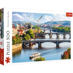 Puzzle Praga, Czechy 500 37382