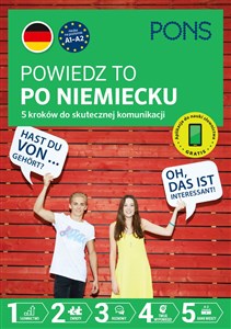 Powiedz to po niemiecku A1-A2 5 kroków do skutecznej komunikacji - Księgarnia UK