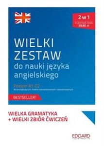 Wielki zestaw do nauki języka angielskiego Poziom A1-C2 dla początkujących, średnio zaawansowanych i zaawansowanych