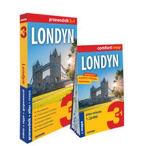 Londyn 3w1 przewodnik + atlas + mapa - Księgarnia UK