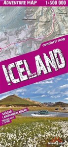 Islandia (Iceland) laminowana mapa samochodowo-turystyczna 1:500 000 terraQuest
