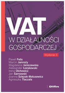 VAT w działalności gospodarczej  - Księgarnia UK