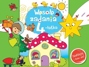 Wesołe zadania 4-latka Naklejaj i baw się!