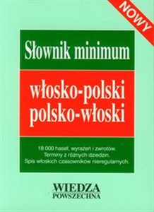 Słownik minimum włosko-polski polsko-włoski nowy