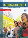 Interactions 1 Livre de l'éleve + DVD - Gael Crepieux, Olivier Masse, Jean-Philippe Rousse