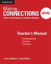 Making Connections Intro Teacher's Manual - Jessica Williams, David Wiese