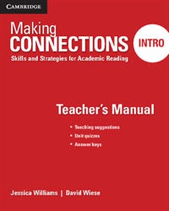 Making Connections Intro Teacher's Manual - Księgarnia UK