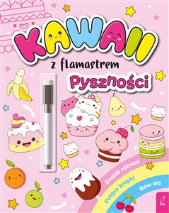 Kawaii z flamastrem Pyszności 