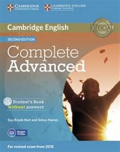 Complete Advanced Student's Book without answers z płytą CD - Księgarnia Niemcy (DE)