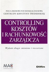 Controlling kosztów i rachunkowość zarządcza - Księgarnia Niemcy (DE)