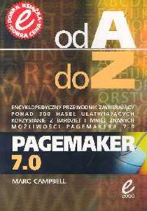 Pagemarker 7.0 XP Od A do Z - Księgarnia UK