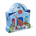 Puzzle 48 elementów Dzień w muzeum Dinozaury - 