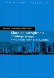 Klucz do zarządzania strategicznego Najważniejsze teorie pojęcia postaci