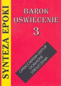 Synteza epoki-Barok Oświecenie