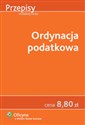 Ordynacja podatkowa  - 