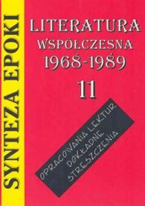 Synteza epoki Literatura współczesna 1968 - 1989 (11_ - Księgarnia Niemcy (DE)