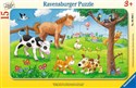 Puzzle 2D 15 ramkowe Miłośnicy słodkich zwierząt 6066 - 