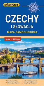 Czechy i Słowacja mapa samochodowa 1:500 000 