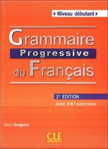 Grammaire Progressive du Francais Niveau debutant książka z CD 2 edycja
