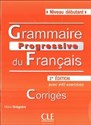 Grammaire Progressive du Francais Niveau debutant Rozwiązania do ćwiczeń avec 440 exercices