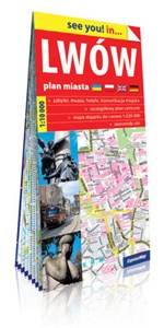 Lwów Plan miasta 1:10 000