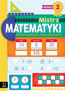 Mistrz matematyki klasa 2 Ćwiczenia uzupełniające i zabawy matematyczne - Księgarnia Niemcy (DE)