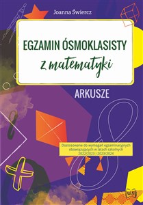 Egzamin ósmoklasisty z matematyki Arkusze 2023-2024 - Księgarnia Niemcy (DE)