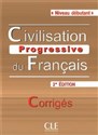 Civilisation progressive du français Niveau debutant Klucz 2. edycja