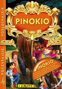 Pinokio z płytą CD Poczytajcie, posłuchajcie - Księgarnia UK