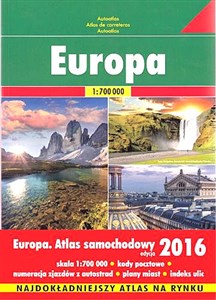 Europa atlas 1:700 000 Freytag & Berndt