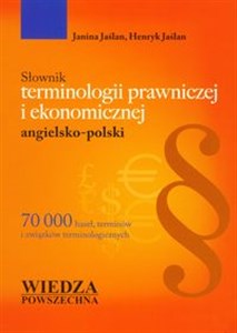 Słownik terminologii prawniczej i ekonomicznej angielsko-polski