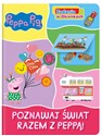 Peppa Pig Zadania w Okienkach Poznawaj świat razem z Peppą!