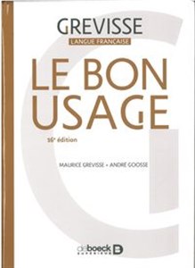 Bon Usage 16e edition - Księgarnia UK