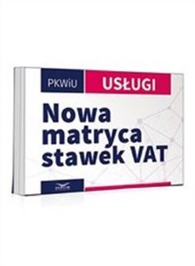 Nowa matryca stawek VAT-Usługi