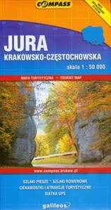 Jura Krakowsko-Częstochowska Mapa turystyczna 1:50 000  - Księgarnia Niemcy (DE)