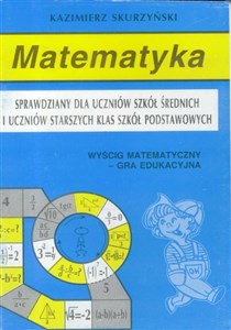 Matematyka. Sprawdziany dla uczniów szkół... - Księgarnia Niemcy (DE)