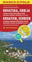 Chorwacja, Słowenja, Albania, Czarnogóra Mapa - 