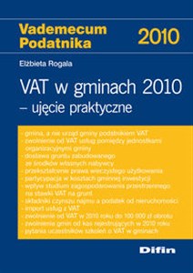 VAT w gminach 2010 ujęcie praktyczne - Księgarnia UK