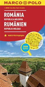 Rumunia mapa - Księgarnia Niemcy (DE)