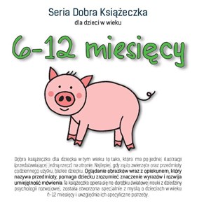 Seria Dobra Książeczka dla dzieci w wieku 6-12 miesięcy - Księgarnia Niemcy (DE)