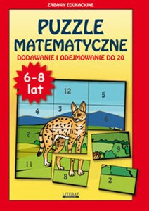 Puzzle matematyczne Dodawanie i odejmowanie do 20 6-8 lat