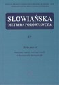 Heksametr Antyczne wzorce wiersza i strofy w literaturach słowiańskich
